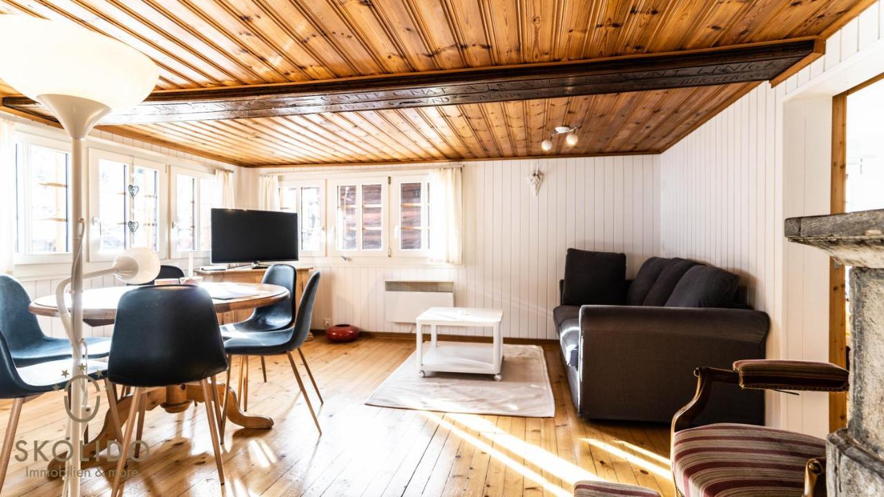 Heimeliges Walliserhaus Fiesch Luaran gambar