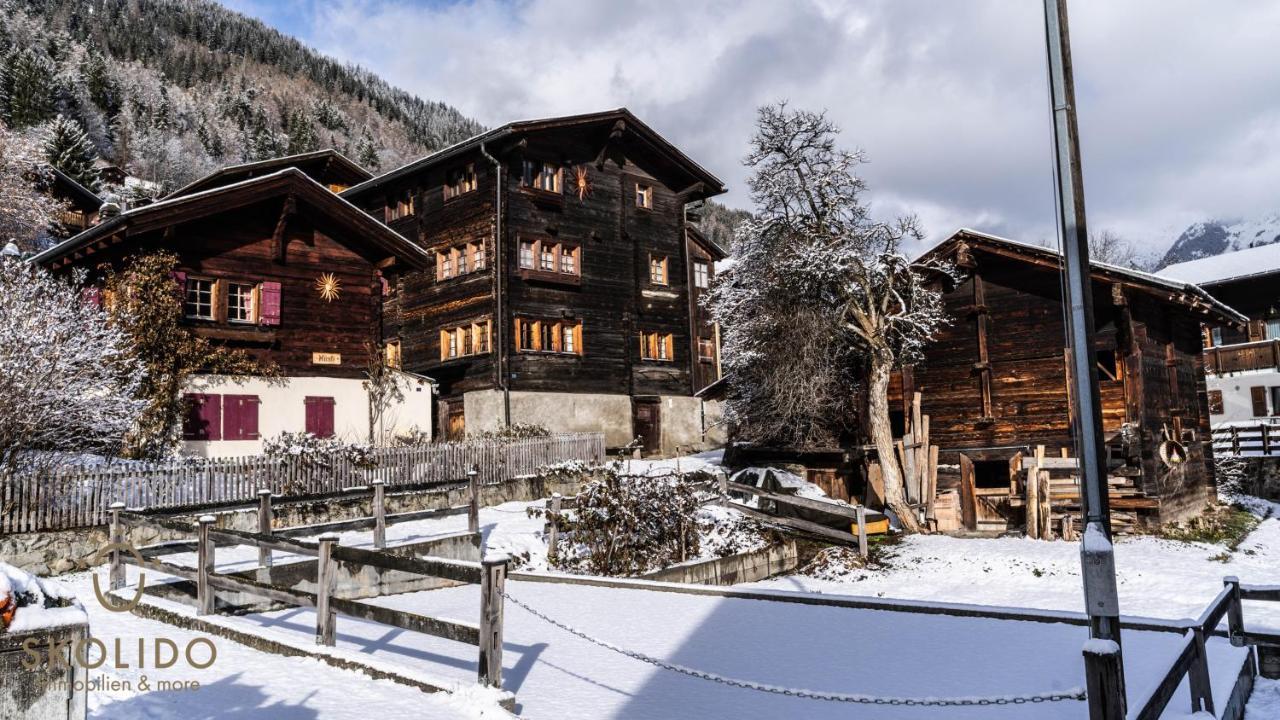 Heimeliges Walliserhaus Fiesch Luaran gambar
