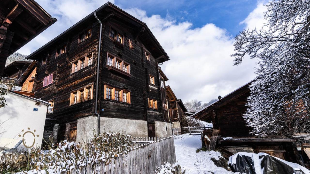 Heimeliges Walliserhaus Fiesch Luaran gambar