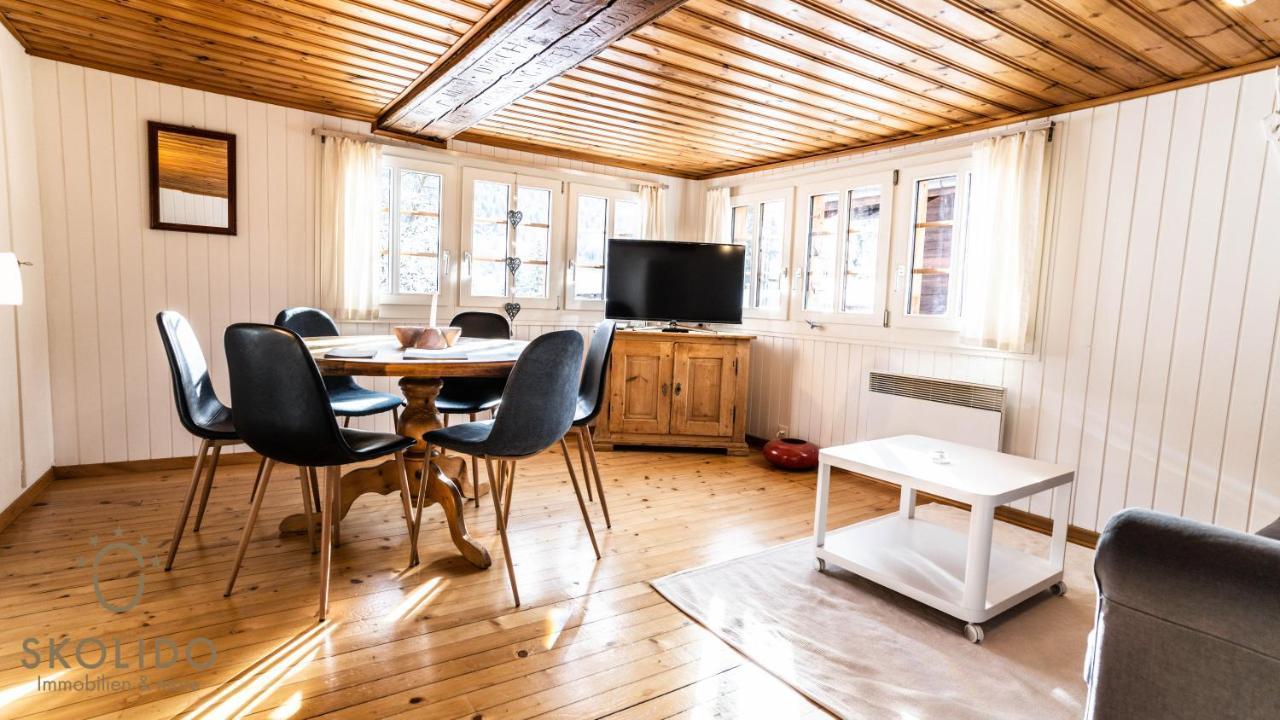 Heimeliges Walliserhaus Fiesch Luaran gambar